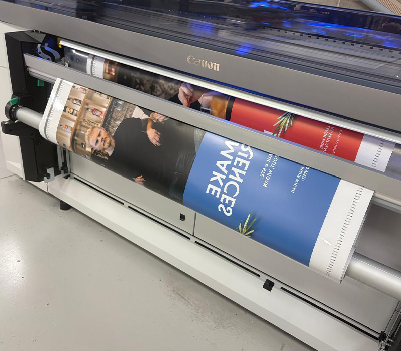 Fettlers launch large format graphics, signage and hoardings are produced with crystal-clear clarity